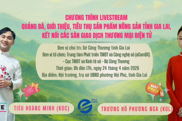 Sắp diễn ra phiên livestream quảng bá nông sản Gia Lai