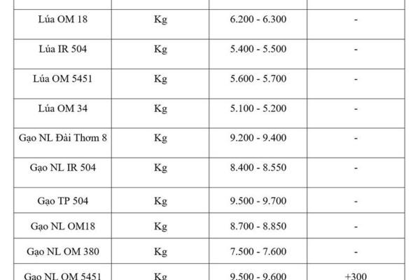 Giá lúa gạo hôm nay ngày 14/5: Gạo nguyên liệu xuất khẩu tăng giá