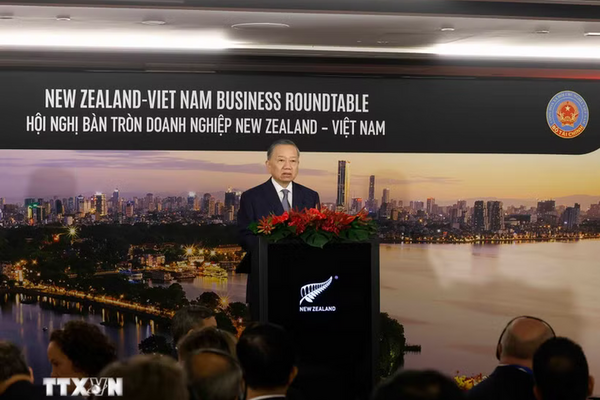 Tổng Bí thư, Chủ tịch nước dự Hội nghị bàn tròn doanh nghiệp New Zealand-Việt Nam