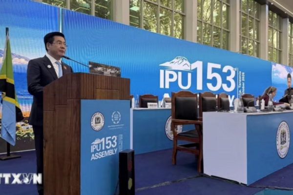 Phó Chủ tịch Quốc hội Nguyễn Hồng Diên đề xuất các trọng tâm hợp tác liên nghị viện