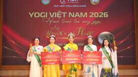 Hà Thị Bình – Nữ hoàng Miss Yogi 2026 đóa sen bình an tỏa sáng giữa thủ đô Hà Nội