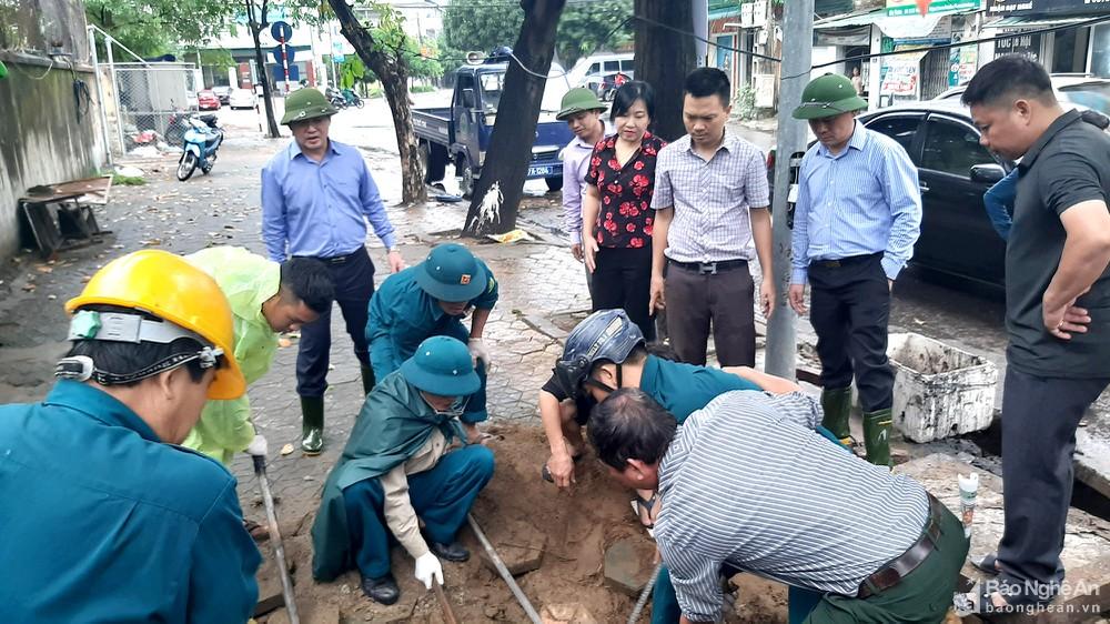 Thành phố Vinh sẽ lập dự án hệ thống thoát nước tổng thể để chống ngập
