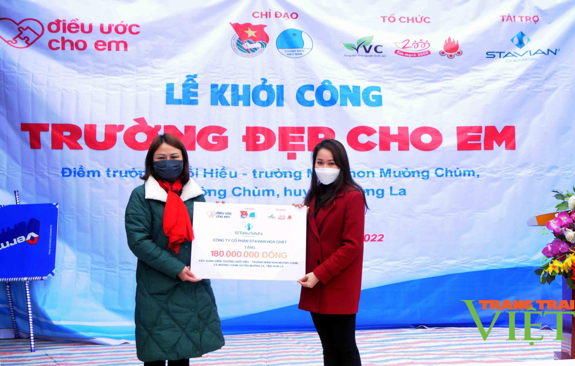 "Trường đẹp cho em", giúp học sinh vùng cao Sơn La có điều kiện học tập tốt hơn - Ảnh 4.