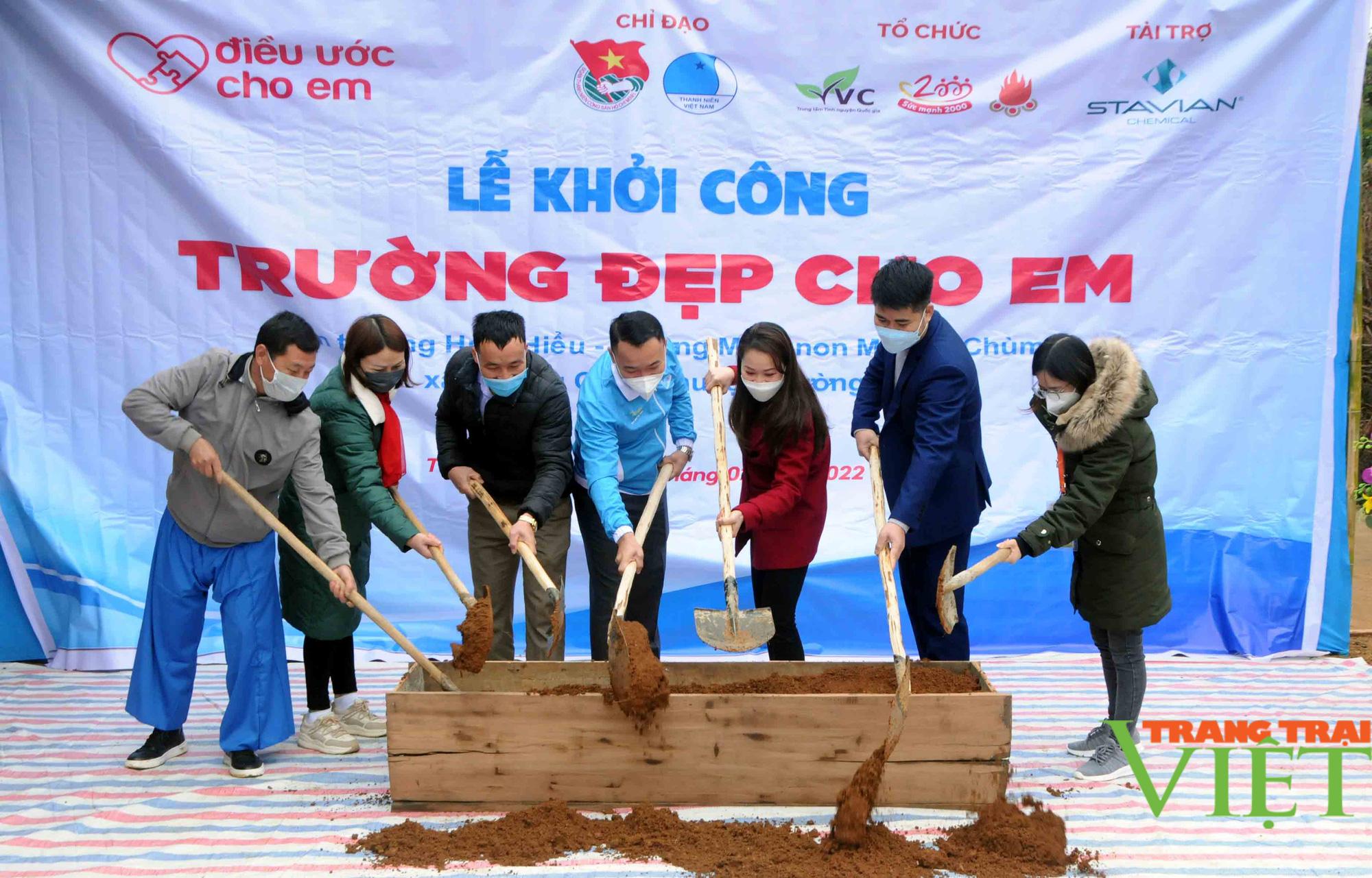 "Trường đẹp cho em", giúp học sinh vùng cao Sơn La có điều kiện học tập tốt hơn - Ảnh 1.