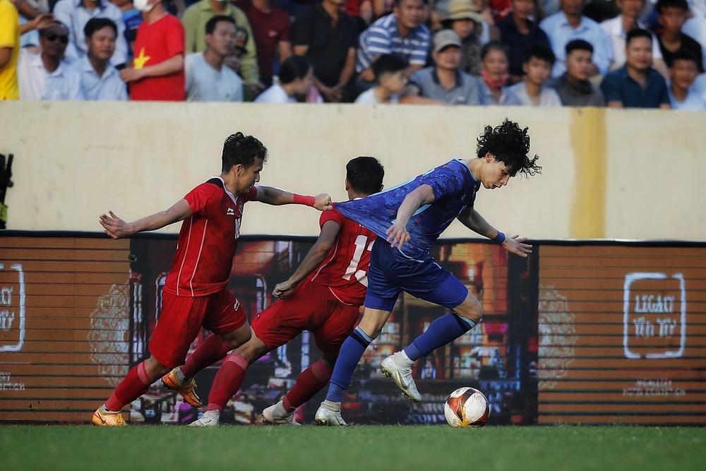 Hàng công U23 Thái Lan cũng gặp nhiều khó khăn trước U23 Indonesia.