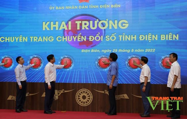 Điện Biên: Khai trương chuyên trang chuyển đổi số - Ảnh 1.