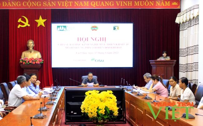 Lai Châu: Chia sẻ kinh nghiệm triển khai mô hình ứng phó với biến đổi khí   - Ảnh 1.