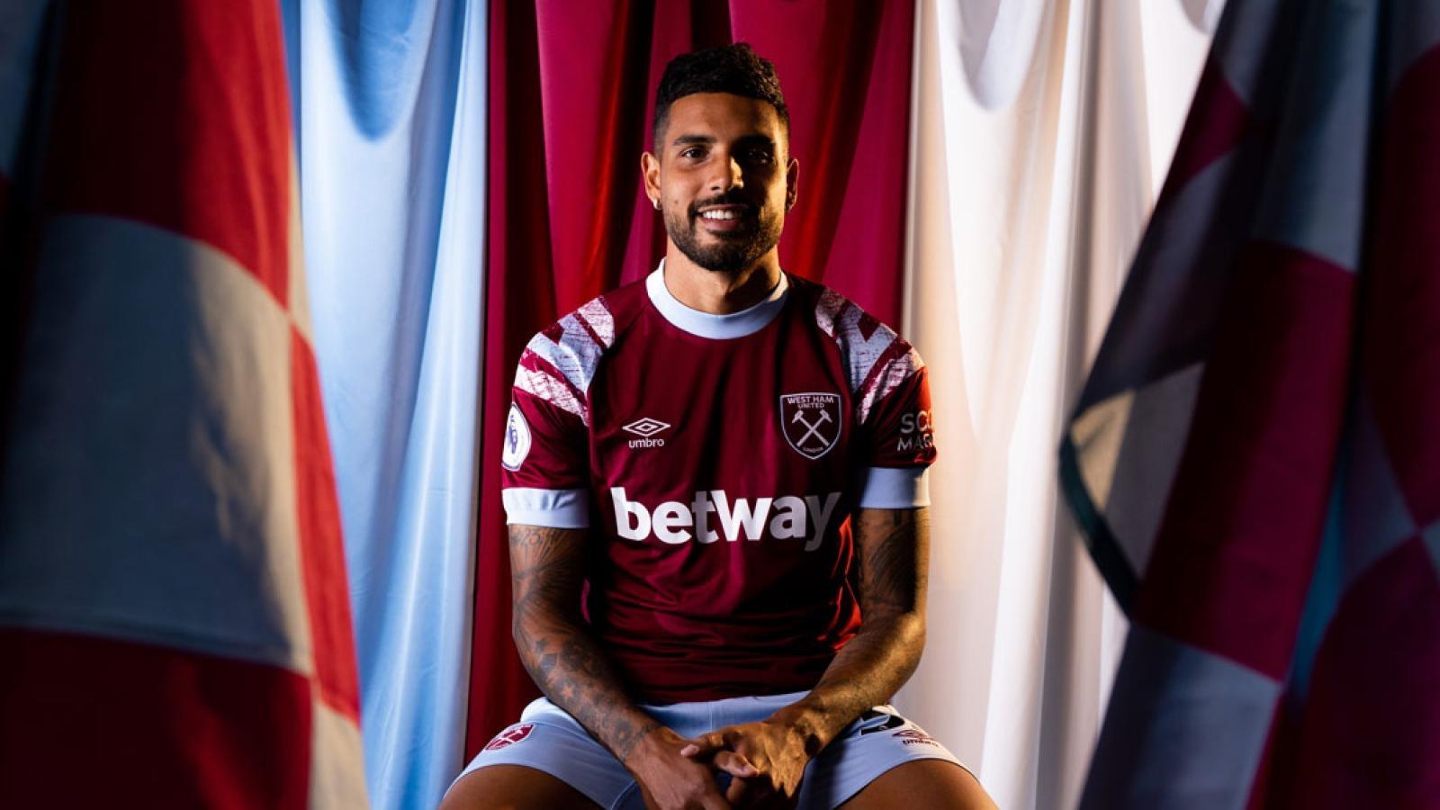 Emerson chuyển tới khoác áo West Ham.