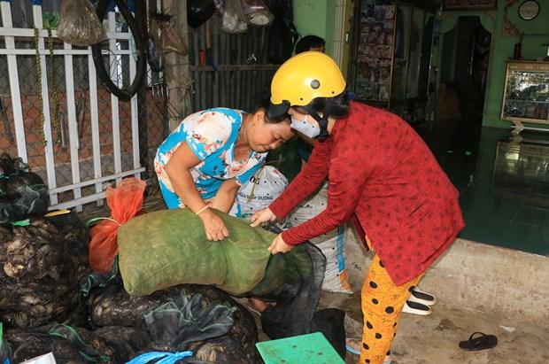 Nghe dat lop cua dong giup nguoi dan vung lu o Dong Thap co them thu nhap hinh anh 2