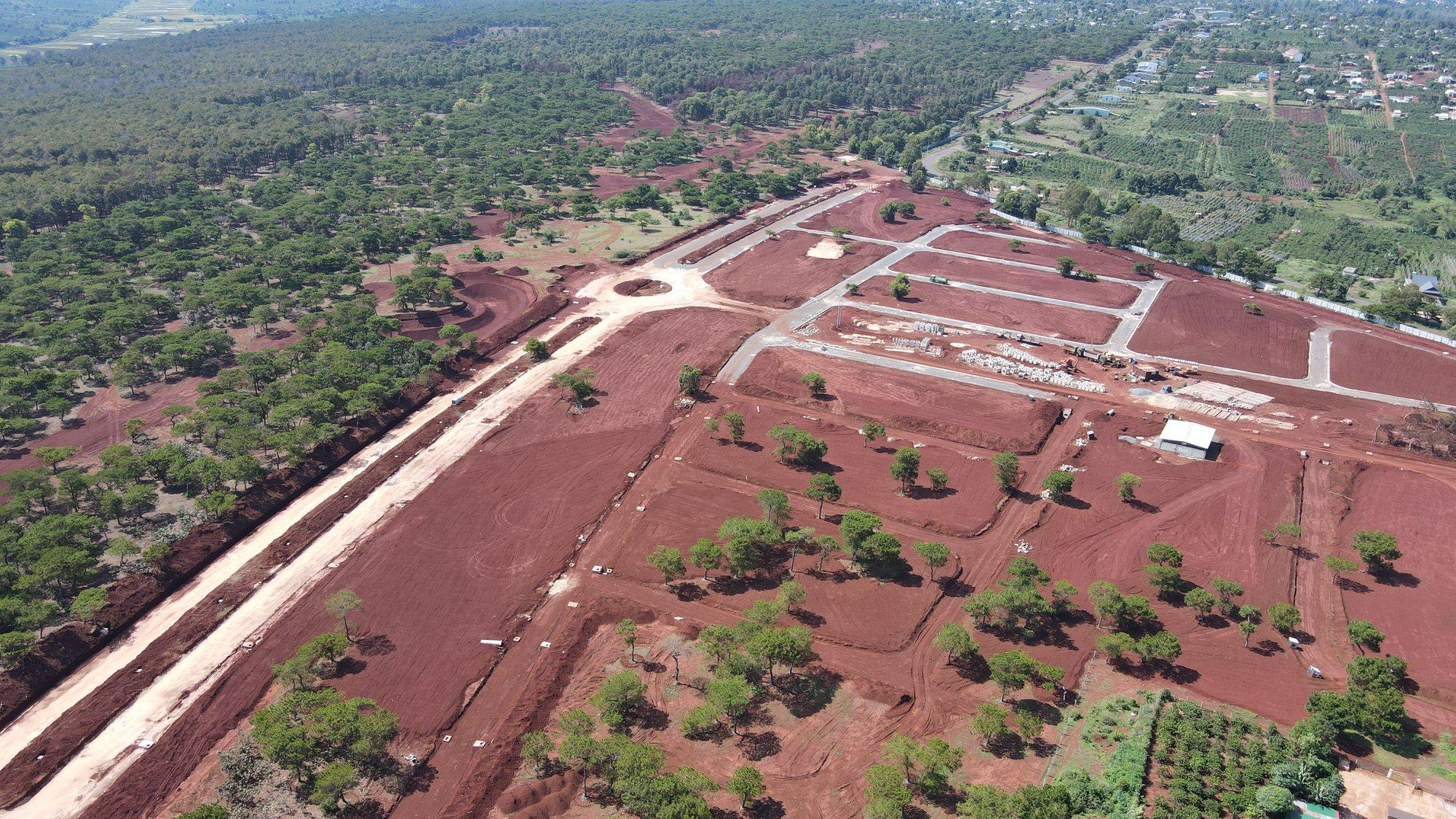 Hiện trạng dự án sân golf của FLC tại Gia Lai.