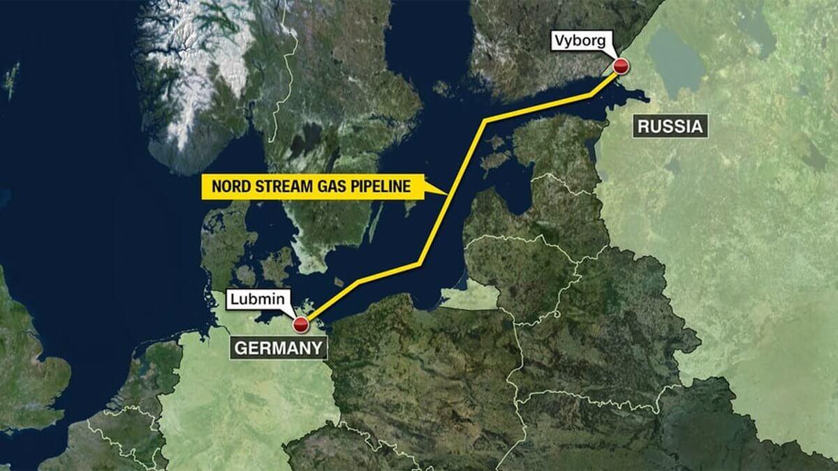 Đường ống Nord Stream từ Nga sang Đức. Ảnh: Nord Stream