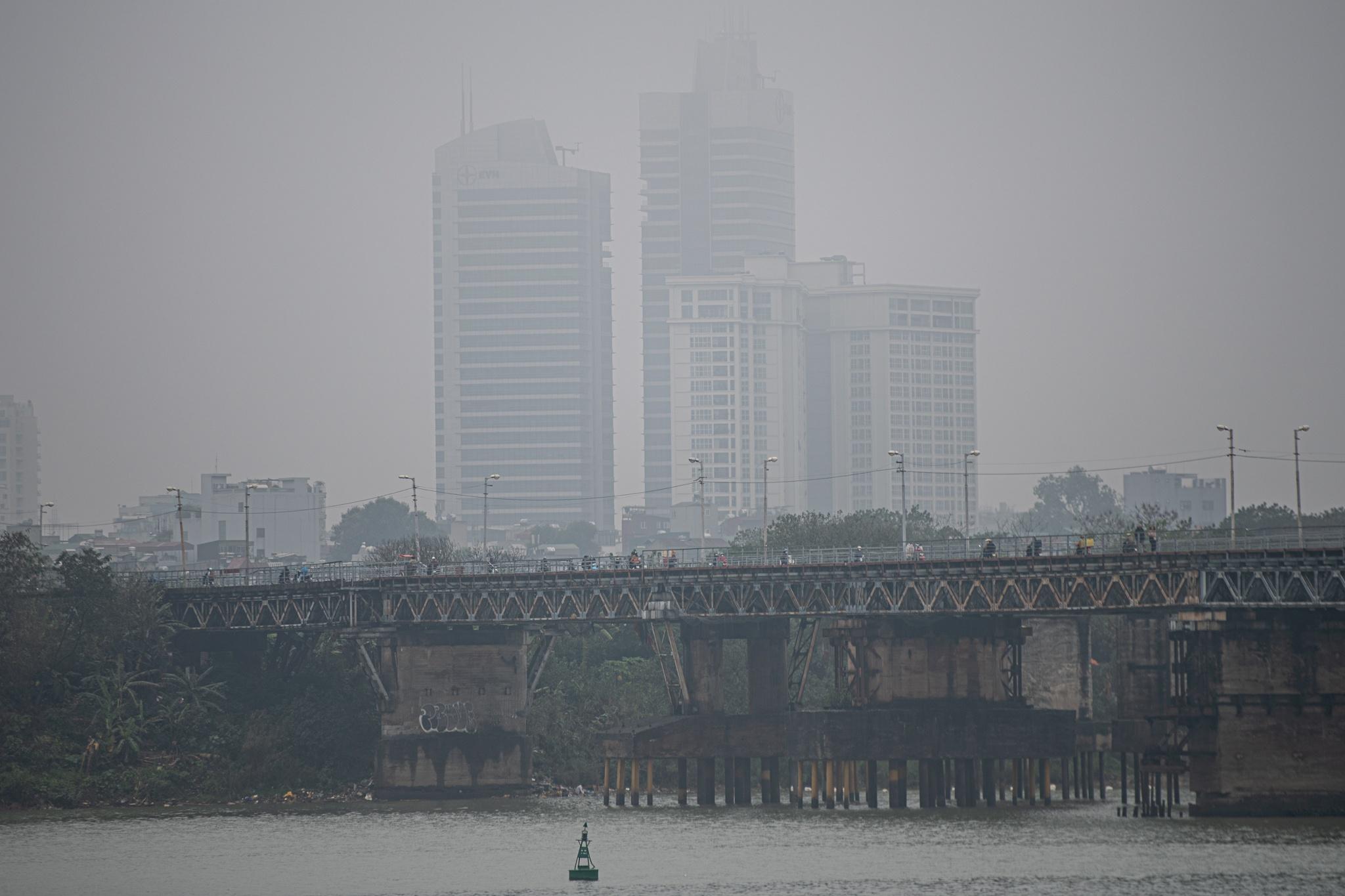 Ha Noi chim trong suong anh 1