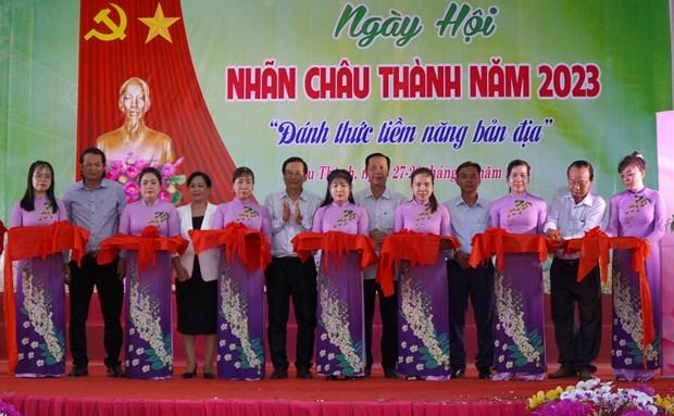 Lan dau tien to chuc Ngay hoi Nhan Chau Thanh (Dong Thap) hinh anh 1