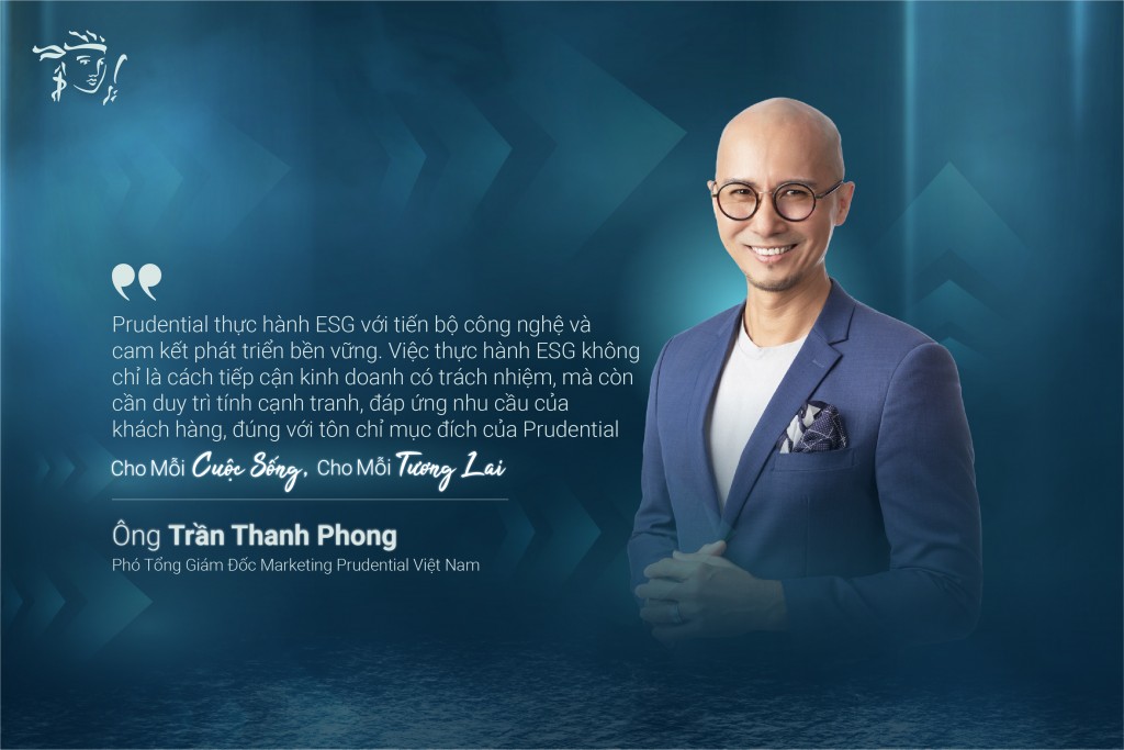 Prudential được vinh danh trong Top 100 CSI 2023