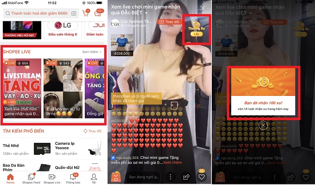 Bán hàng qua livestream tiếp tục bùng nổ, Shopee dẫn đầu doanh thu, với 22.670 tỷ đồng