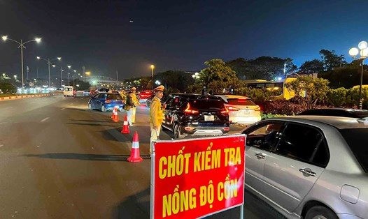 Xử lý hơn 30.000 trường hợp vi phạm nồng độ cồn khi tham gia giao thông