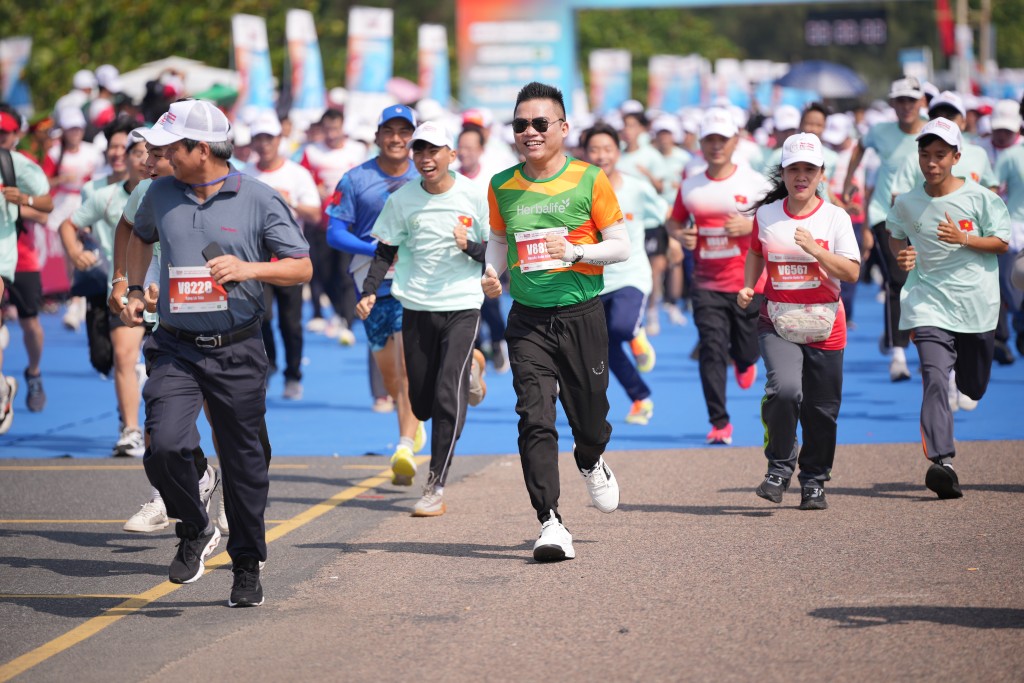 Herbalife Việt Nam đồng hành cùng Tiền Phong Marathon