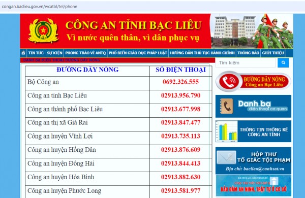 Bạc Liêu: Tăng cường xử lý