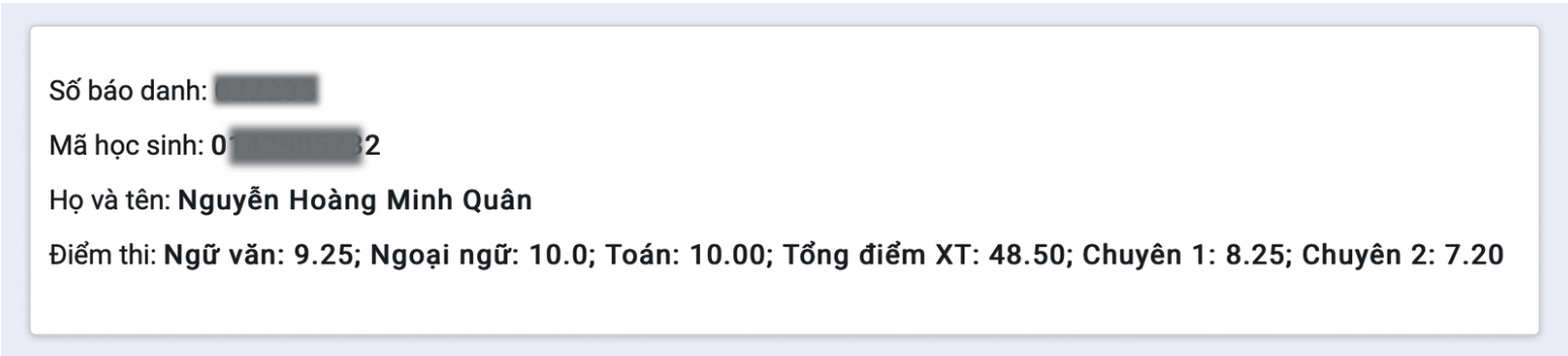 Hà Nội: Thủ khoa thi vào lớp 10 đạt 2 điểm 10, đam mê với môn Toán