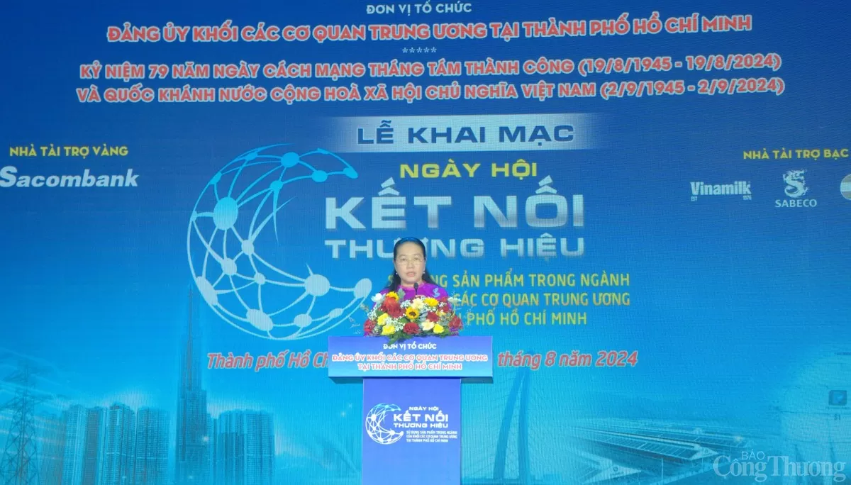 Khai mạc ngày hội kết nối, sử dụng sản phẩm của Khối các cơ quan Trung ương tại TP. Hồ Chí Minh