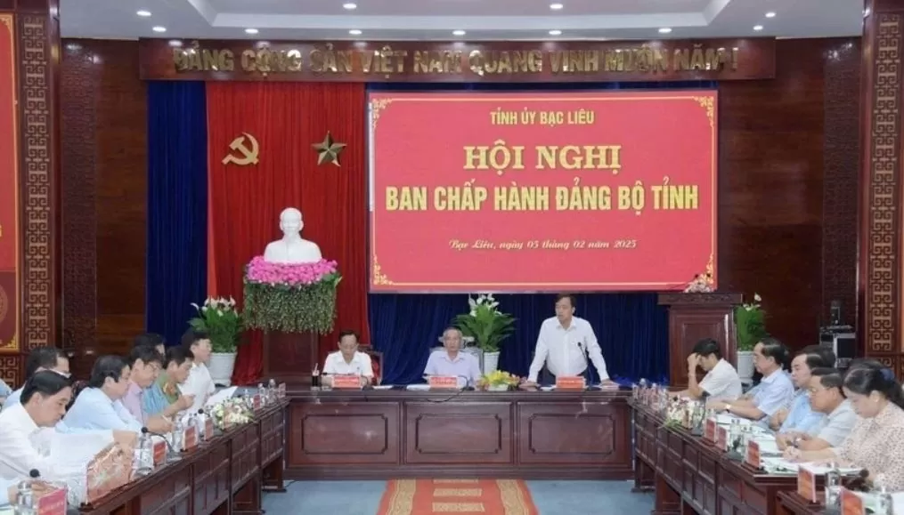 Bạc Liêu thông qua 12 đề án sắp xếp, tổ chức bộ máy. Ảnh: Chanh Đa