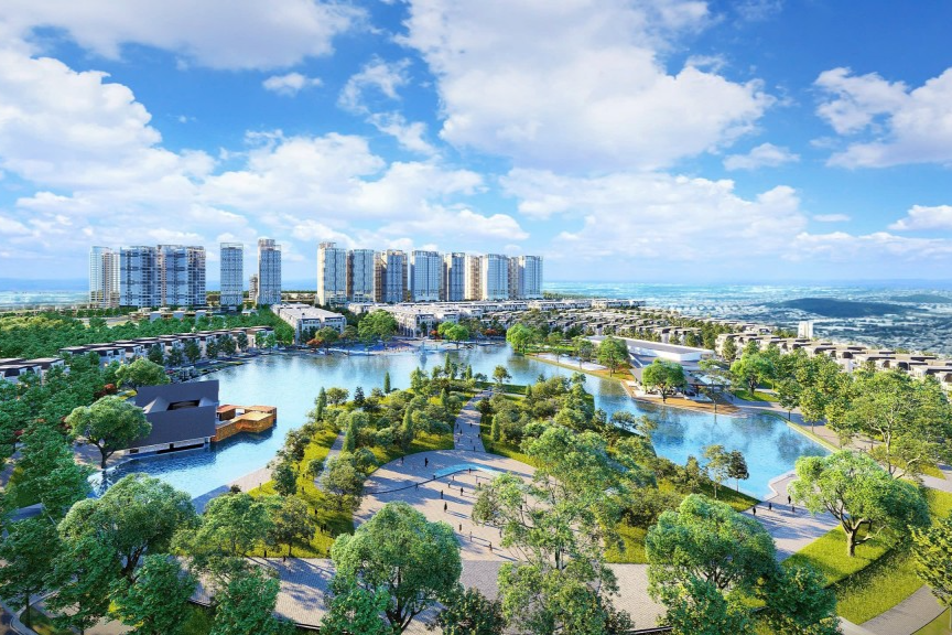 The Wisteria thừa hưởng toàn bộ tiện ích nội khu của Khu đô thị Hinode Royal Park