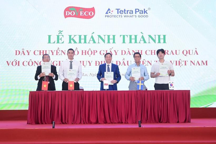 Ký kết hợp tác giữa Doveco với các đối tác nước ngoài, nhà phân phối trong nước về việc hợp tác kinh doanh bán hàng.