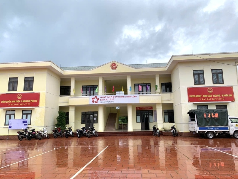 Trung tâm phục vụ hành chính công đặc khu Cô Tô, tỉnh Quảng Ninh