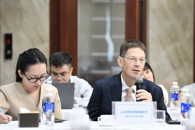 Ông Olivier Marquette - Chủ tịch AES Việt Nam. Ảnh: Báo Tiền Phong