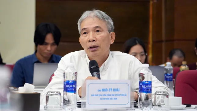 Ông Ngô Sỹ Hoài, Phó Chủ tịch Hiệp hội gỗ và lâm sản Việt Nam. Ảnh: Báo Tiền Phong