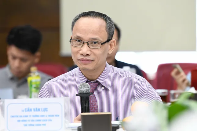 TS. Cấn Văn Lực, Chuyên gia Kinh tế trưởng BIDV. Ảnh: Báo Tiền Phong