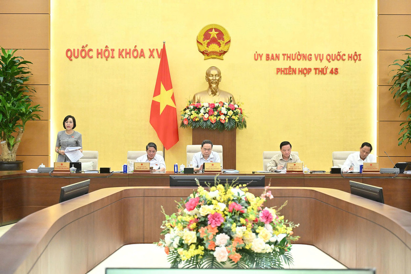 Toàn cảnh phiên họp. Ảnh: VPQH