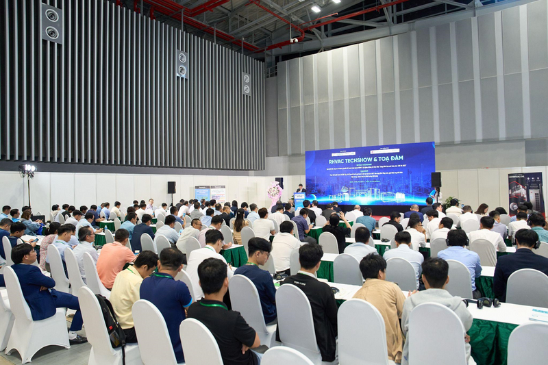 RHVAC Techshow & Toạ đàm 2024 quy tụ đông đảo chuyên gia và nhà đầu tư