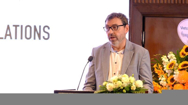 Ông Santiago Alonso Rodriguez, Tham tán thứ nhất về Hợp tác phát triển, Đại sứ quán Đức. Ảnh: Lê An