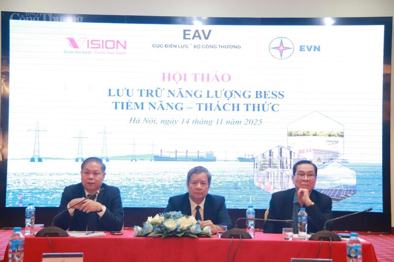 Hội thảo nhằm thu nhận ý kiến của các chuyên gia để phục vụ công tác hoạch định chính sách cho phát triển BESS