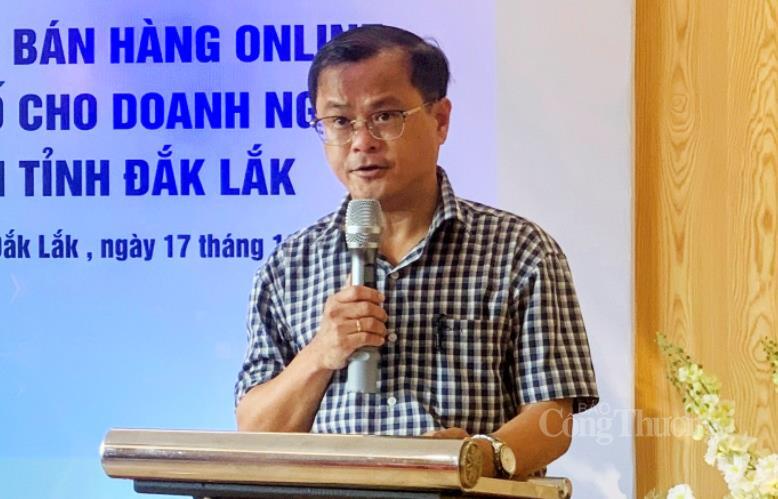 Ông Nguyễn Hải Triều - Phó Giám đốc Sở Công Thương Đắk Lắk. Ảnh: Vũ Long
