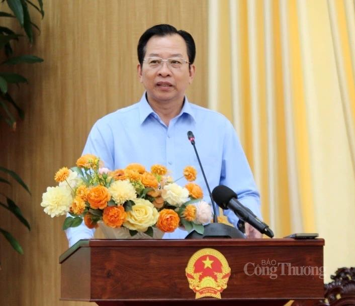 Ông Vương Quốc Nam - Phó Chủ tịch UBND TP. Cần Thơ, phát biểu tại buổi làm việc.