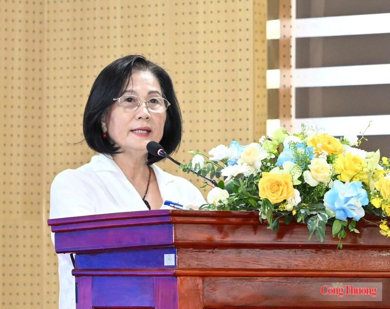 Bà Nguyễn Thanh Bình, đại diện Hiệp hội Lương thực Việt Nam. Ảnh: Cấn Dũng