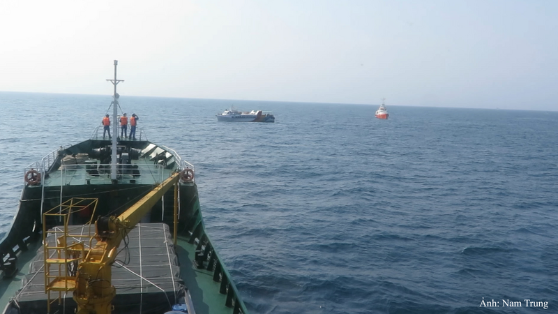 Sự phối hợp chặt chẽ giữa Bộ Tư lệnh Vùng Cảnh sát biển 2 và Trung tâm Phối hợp Tìm kiếm, cứu nạn Hàng hải Khu vực II đã kịp thời cứu hàng trăm ngư dân gặp nạn trên biển