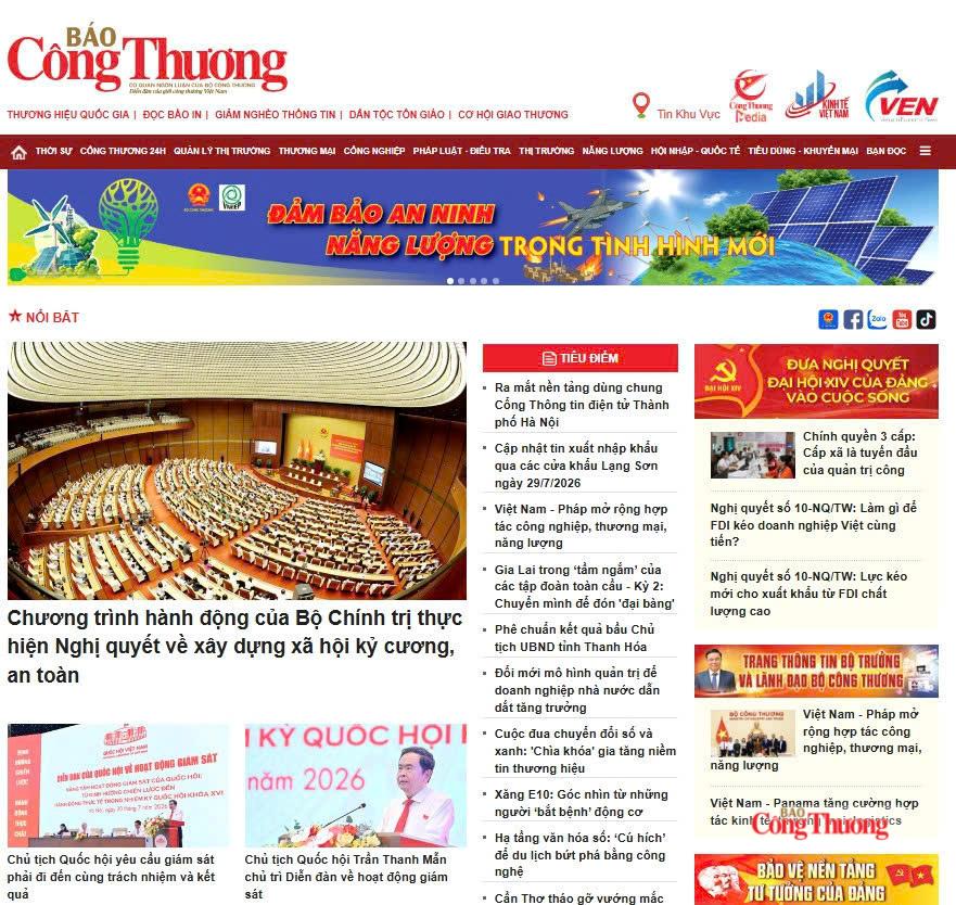 Từ ngày 1/8/2026, Báo Công Thương áp dụng quy định mới về dẫn nguồn, khai thác và sử dụng lại thông tin, tăng cường bảo vệ bản quyền và quản lý nội dung số.