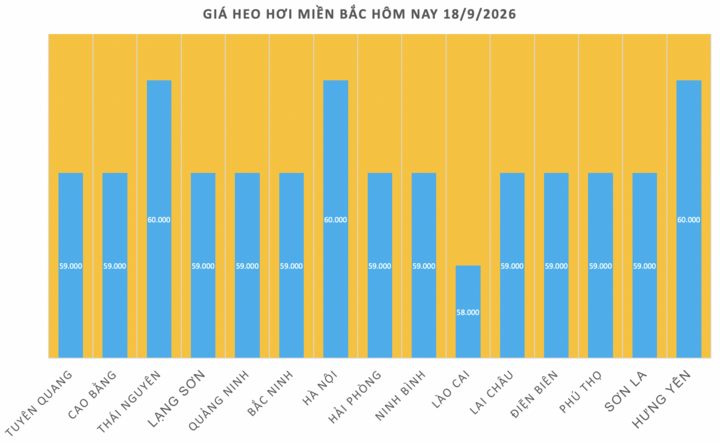 Giá heo hơi hôm nay 18/9/2026: Tăng 1.000 đồng/kg tại 2 địa phương - 1