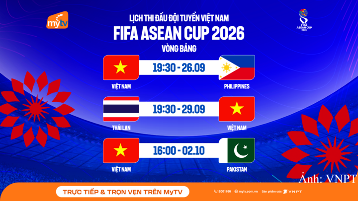 MyTV chính thức sở hữu bản quyền FIFA ASEAN Cup 2026 - 1