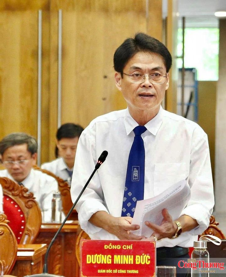 Ông Dương Minh Đức - Giám đốc Sở Công Thương Gia Lai.