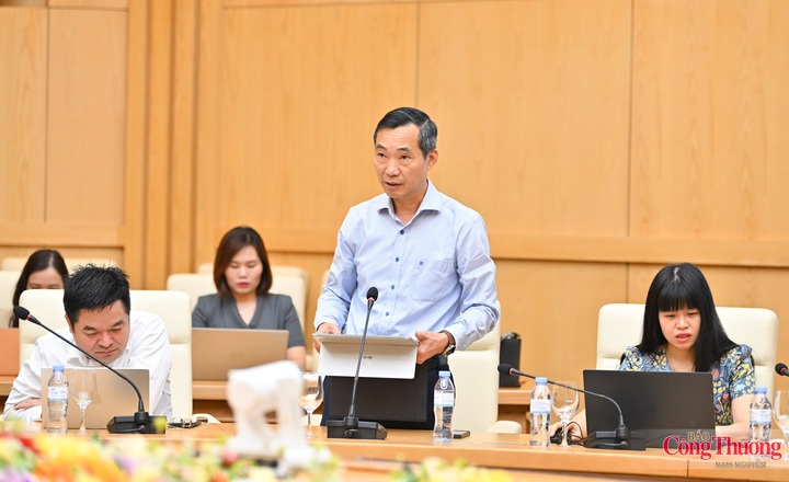 Chùm ảnh: Bộ Công Thương tổ chức hội thảo lấy ý kiến về Chiến lược xuất nhập khẩu hàng hóa đến năm 2030 - 6