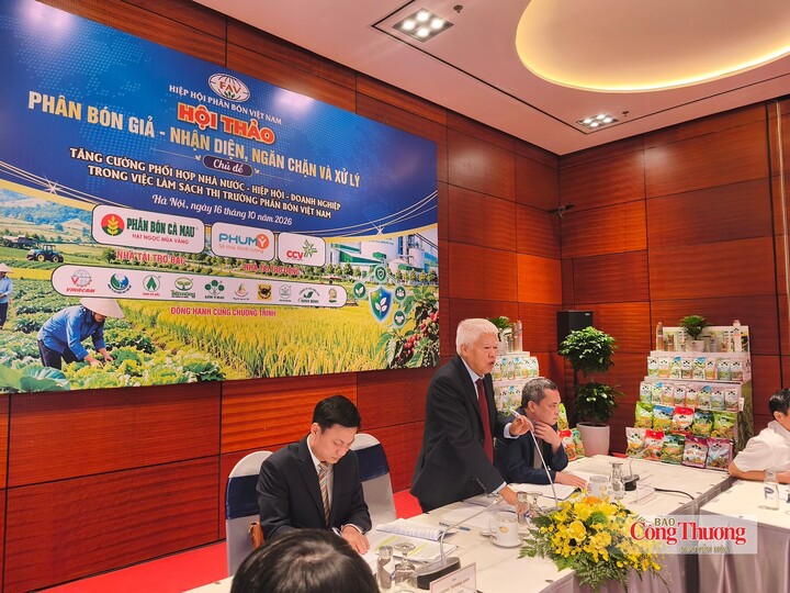 Hội thảo được Hiệp hội Phân bón Việt Nam tổ chức vào sáng 16/10.