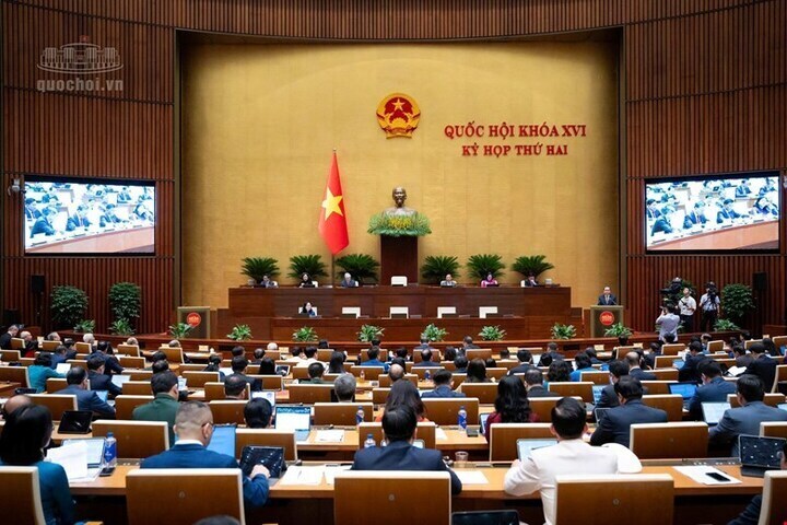 Ngày 29/10, Quốc hội khoá XVI tiếp tục chương trình Kỳ họp thứ 2. Ảnh: Quochoi.vn